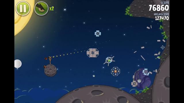 Angry Birds Space - Pig Bang level 1-17 смотреть онлайн