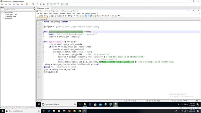 Python Winappdbg Tutorial for Reverse Engineers 6 of 20: Accessing Registers смотреть онлайн