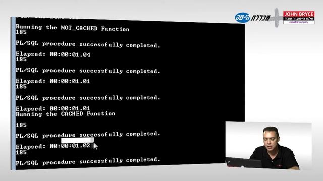 עמי אהרונוביץ' מציג את היכולת החדשה של Oracle 11g PL/SQL Function смотреть онлайн
