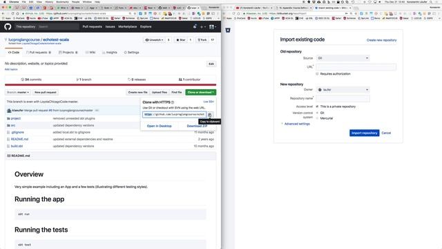 COMP 372/471: How to import a public GitHub repo into a private Bitbucket one смотреть онлайн