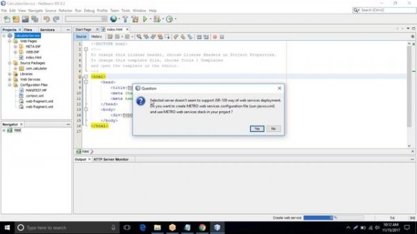 Create Java SOAP Web Service Using Netbeans