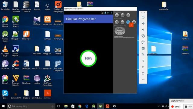 cicular progress bar android studio demonuts смотреть онлайн