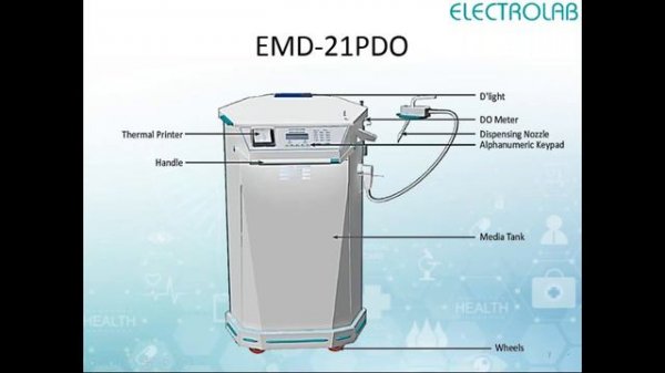 Система подготовки сред Electrolab EMD-21| Автоматизированная дегазация и дозирование среды
