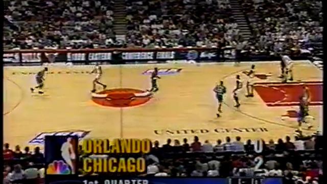 Chicago Bulls vs Orlando Magic 1996 ECF Game 1 - part 1/6 смотреть онлайн