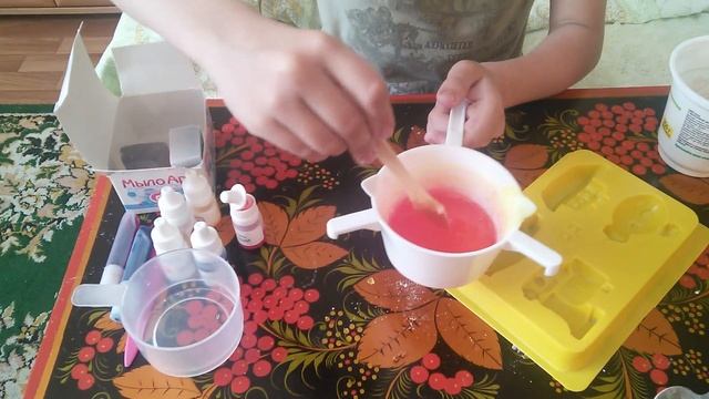 Сделать мыло своими руками и ещё магниты из гипса 1# горячие мыло смотреть онлайн