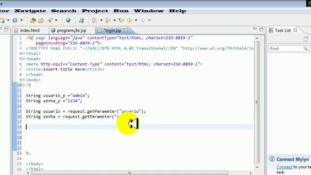 Java para Web (Login e Senha Jsp Part 2) смотреть онлайн