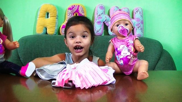 Диана как мама Новая одежда для Беби Бон Эмили Кошка все развалила Видео для детей смотреть онлайн