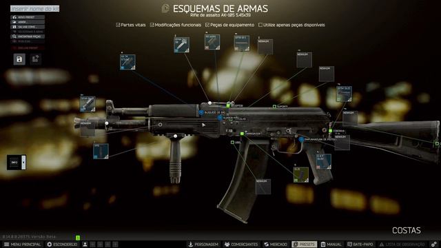 GUNSMITH/ARMEIRO PARTE 10 - QUEST TUTORIAL - ESCAPE FROM TARKOV - ATUALIZADO PATCH 0.14 смотреть онлайн