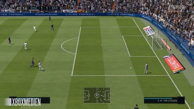 FIFA 20 4K Gameplay Barcelona vs Real Madrid El Clasico (Xbox One, PS4, PC) смотреть онлайн