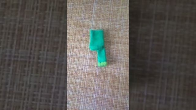 Лепка реалистичного и обычного криппера. #лепка #майнкрафт смотреть онлайн