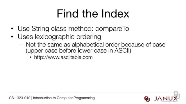 Introduction to Computer Programming - Classes with Generics - Building Sorted ArrayList смотреть онлайн