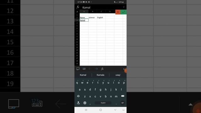 How to use excel in mobile phone | Excel | Sinhala смотреть онлайн