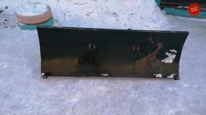 Как сделать лопату на ниву | Отвал на ниву | Снегоотвал своими руками