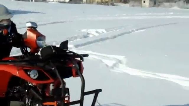 Модернизация китайского квадроцикла Зима Орешники.wmv смотреть онлайн