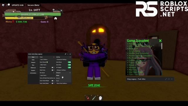 [UPDATE 4.66] Roblox King Legacy Hack Script GUI: Auto Farm, Devil Fruit Sniper/Dupe! PASTEBIN 2023 смотреть онлайн