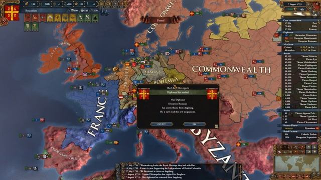 Rebuilding Rome [Part 76] Hungary's Disappearing Act - Byzantium - Let's Play Europa Universalis 4 смотреть онлайн