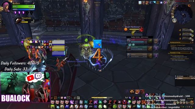 AFFLICTION IS REALLY GOOD - WARLOCK INTO 3x MELEE SHUFFLE - 5-1 смотреть онлайн
