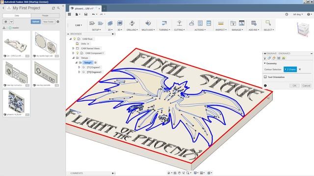 How to Turn an Image into G-Code for CNC Using Adobe Illustrator (Final Stage - Album Cover Project смотреть онлайн
