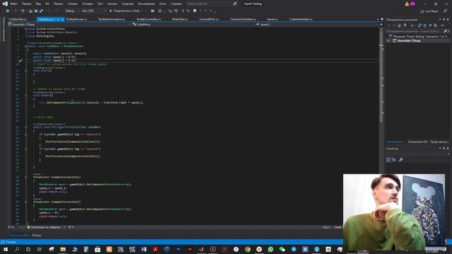 Faze4 Robotic arm simulator - Part4 (Adding conveyor to Unity) смотреть онлайн