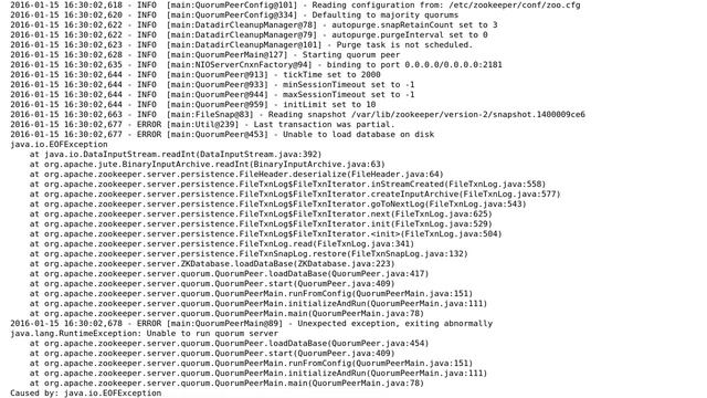 DevOps & SysAdmins: Zookeeper node is not able to load database on production server anymore смотреть онлайн