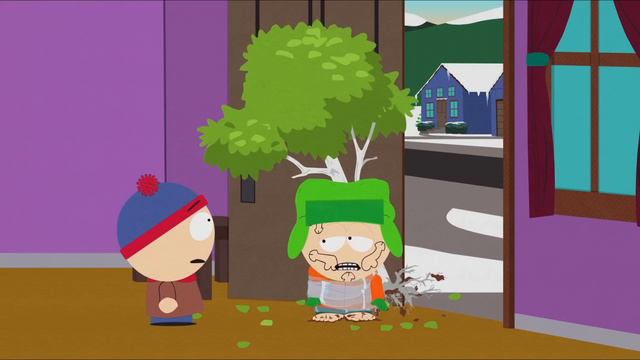 Kyle Broflovski recibiendo su merecido (varias escenas) - south park смотреть онлайн
