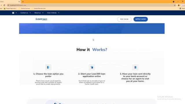 Loan Landing Page смотреть онлайн