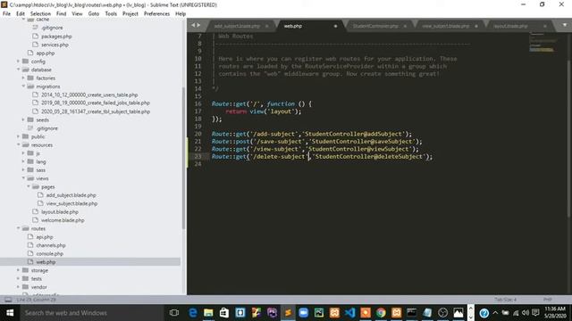 6.laravel bangla tutorial | laravel 7 tutorial |Laravel CRUD Bangla Tutoria||Delete Data||Part-6 смотреть онлайн