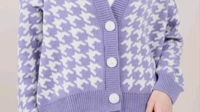 Узор "Гусиная лапка". Идеи для творчества. Трендовый узор 2021?. Что можно связать. смотреть онлайн