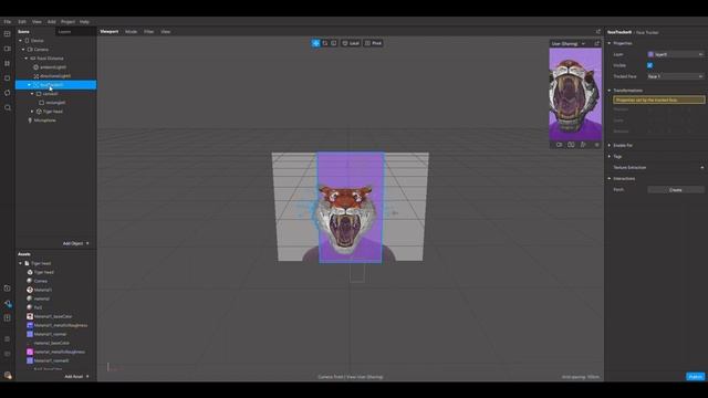 Spark AR face tracking + 3D interaction смотреть онлайн