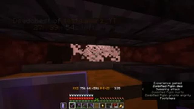 Nether XP farm || MINECRAFT LIVE || day 32 || Server details in description смотреть онлайн