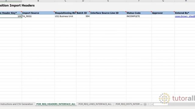 Import Purchase Requisitions from Excel Spreadsheet in Oracle Cloud ERP | Oracle Fusion | TutorAlly смотреть онлайн