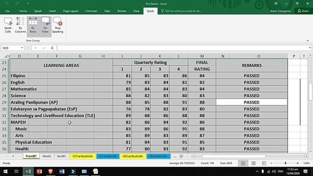 Speak Cells in MS Excel- How to Control Voice and Speed смотреть онлайн