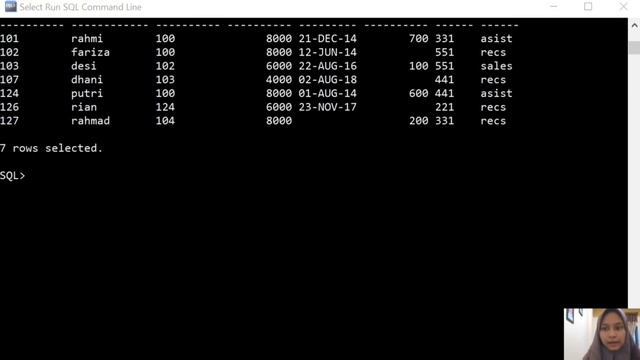 Insert, Update, Delete, Default, Merge, Create, dan Alter -SQL Oracle смотреть онлайн