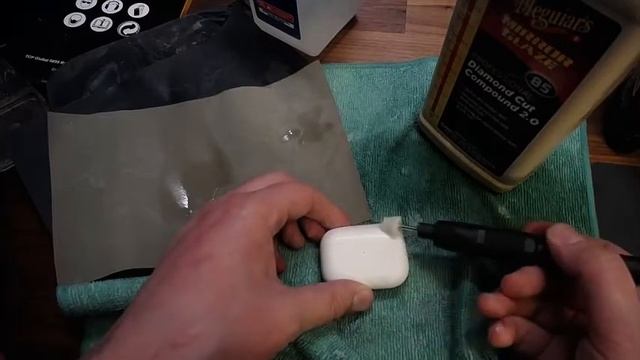 How to polish Airpods Pro make them look like new! How to restore Airpods case! смотреть онлайн