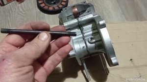 Веломотор F-80 .Установка Цилиндра с  Ямахи .