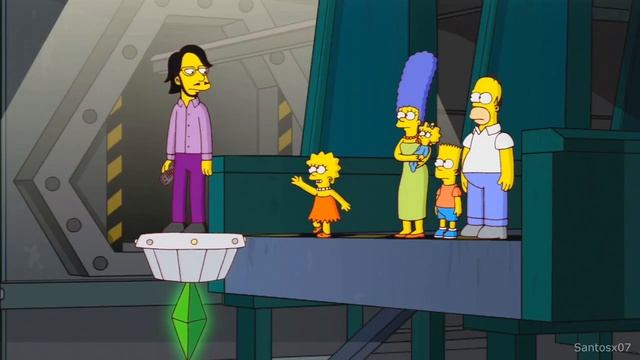 The Simpsons Game - All Cutscenes смотреть онлайн