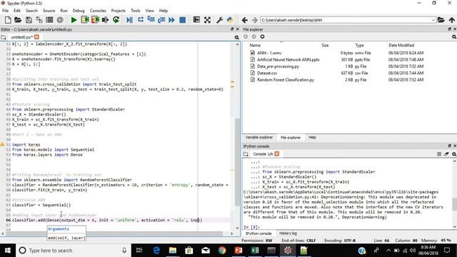 Deep Learning - 4: Artificial Neural network practical_2 смотреть онлайн