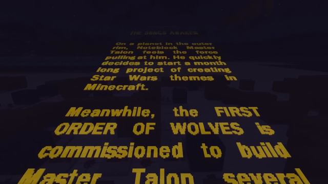 Star Wars - Main Title [Minecraft Noteblocks]