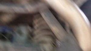 Снятие глушителя (задней части) на SsangYong Musso