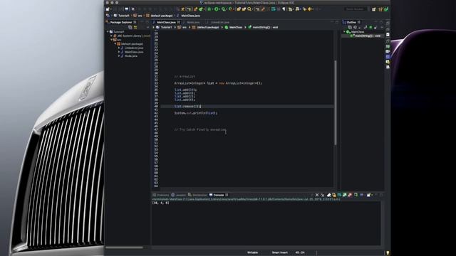 Full Java Tutorial - ArrayLists & Try Catch смотреть онлайн