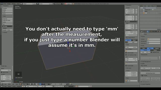 Blender real world units for 3d printing смотреть онлайн