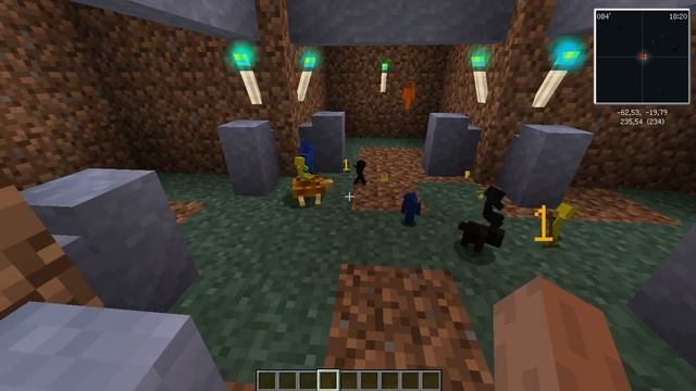 Minecraft битва глиняных человечков с питомцами смотреть онлайн