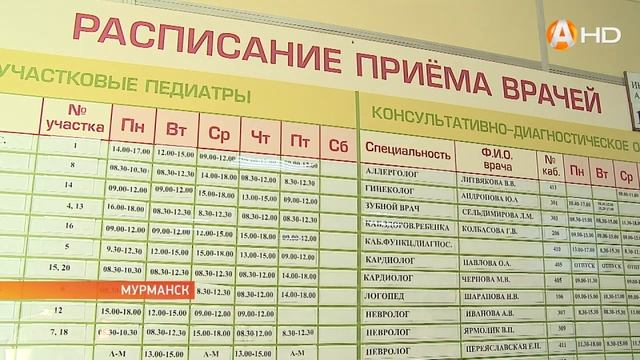 Ремонтируют детскую поликлинику № 4 в Мурманске смотреть онлайн