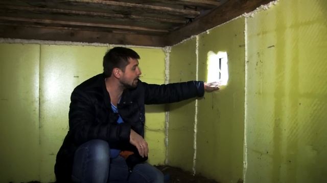 Утепление фундамента. Дом на винтовых сваях. смотреть онлайн