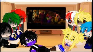 MHA and LOV react to FNaF songs(Bad and a bit Lazy)