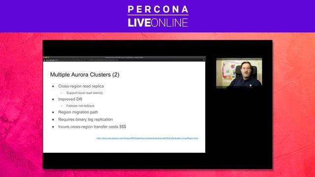 Ronald Bradford - Lifion by ADP - Understanding AWS RDS Aurora Capabilities - Percona Live 2021 смотреть онлайн