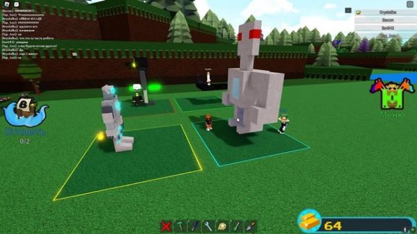 БИТВA построек в build a boat!)