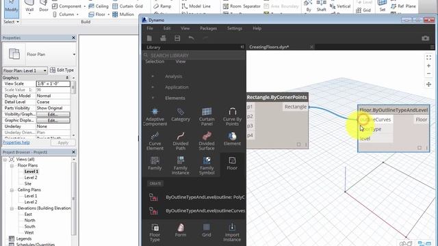 Creating Floors with Dynamo смотреть онлайн