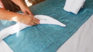 Слоник из полотенец