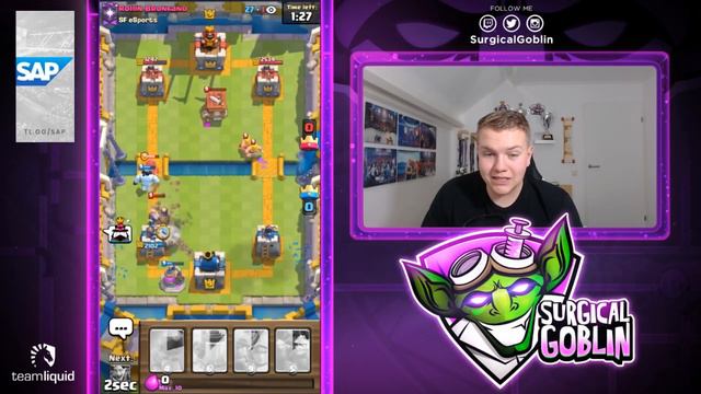 THEY ARE BACK! 12 Win Classic 3 Musketeers Cycle Deck LIVE Grand Challenge Gameplay - Clash Royale смотреть онлайн